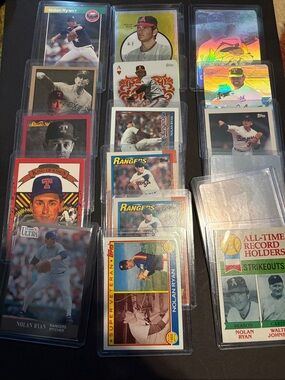 Nolan Ryan card lot